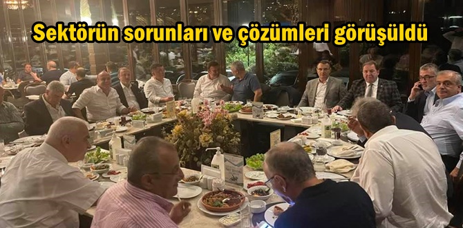Sektrn sorunlar ve zmleri grld.